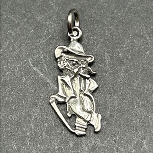 VTG Colonel Reb Ole Miss Sterling Silver 925 Charm Pendant